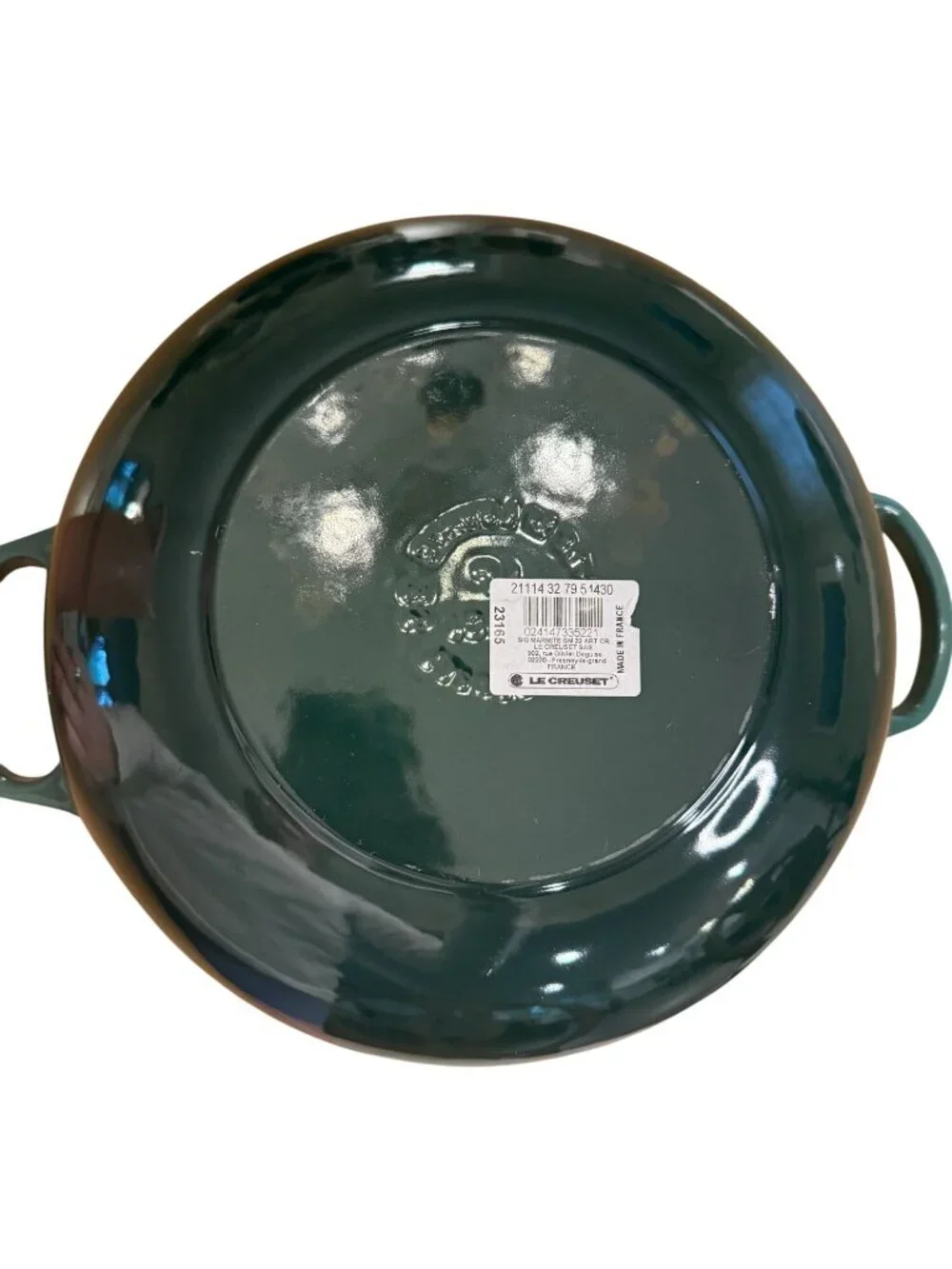 Le Creuset Enameled Cast Iron Braiser With Lid 7.5 Qt Green NWT